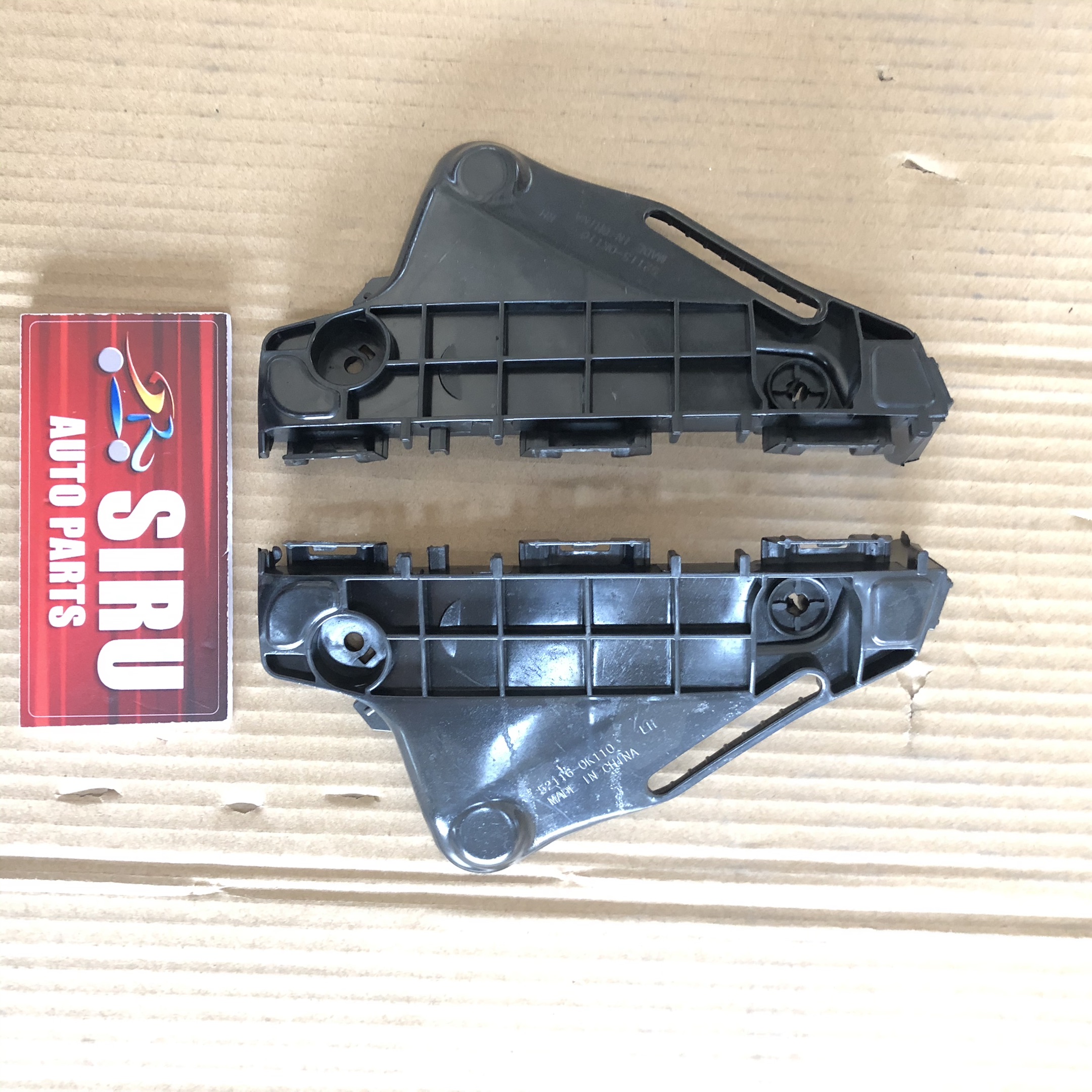 Front Bumper Bracket Pair Fits Toyota Hilux Revo 2016-2019