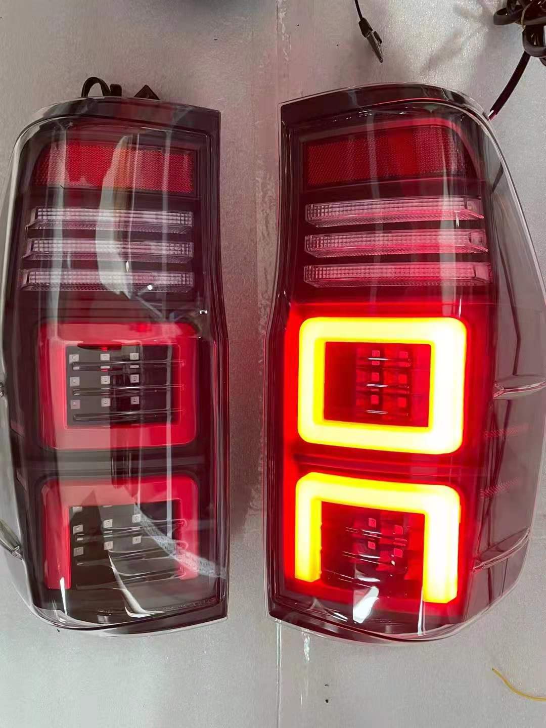 Advanced LED Taillights for Ford Ranger: Superior Rear Driving, Brake, Reverse, and Turn Signal Lights for T6, T7, and T8 Models