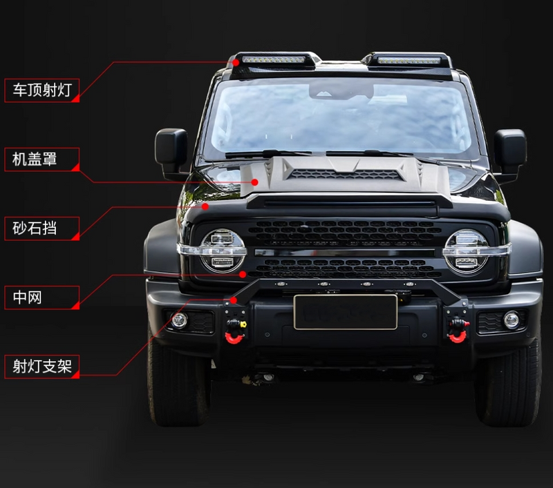 Tank 300 to Brabus Kit