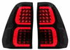 Stop LED Smoked Tail Lights for Toyota Hilux Vigo 2012-2015
