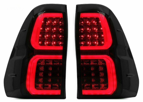 Stop LED Smoked Tail Lights for Toyota Hilux Vigo 2012-2015