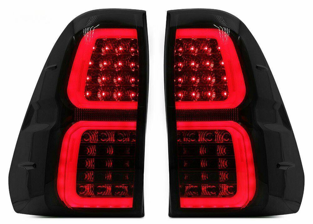 Stop LED Smoked Tail Lights for Toyota Hilux Vigo 2012-2015