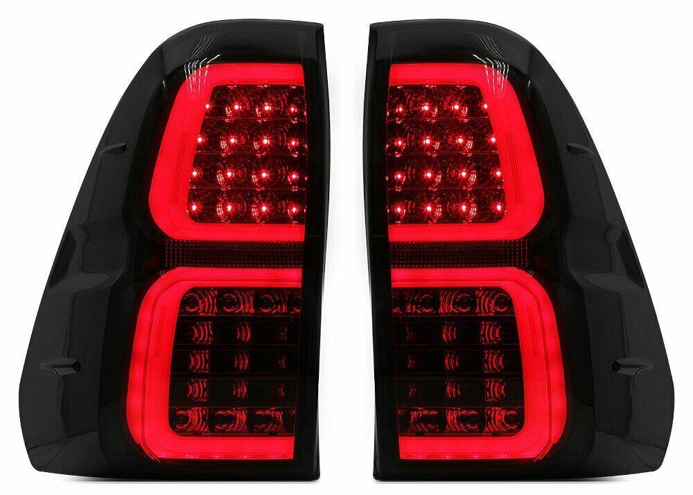 Stop LED Smoked Tail Lights for Toyota Hilux Vigo 2012-2015