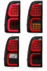 Stop LED Smoked Tail Lights for Toyota Hilux Vigo 2012-2015