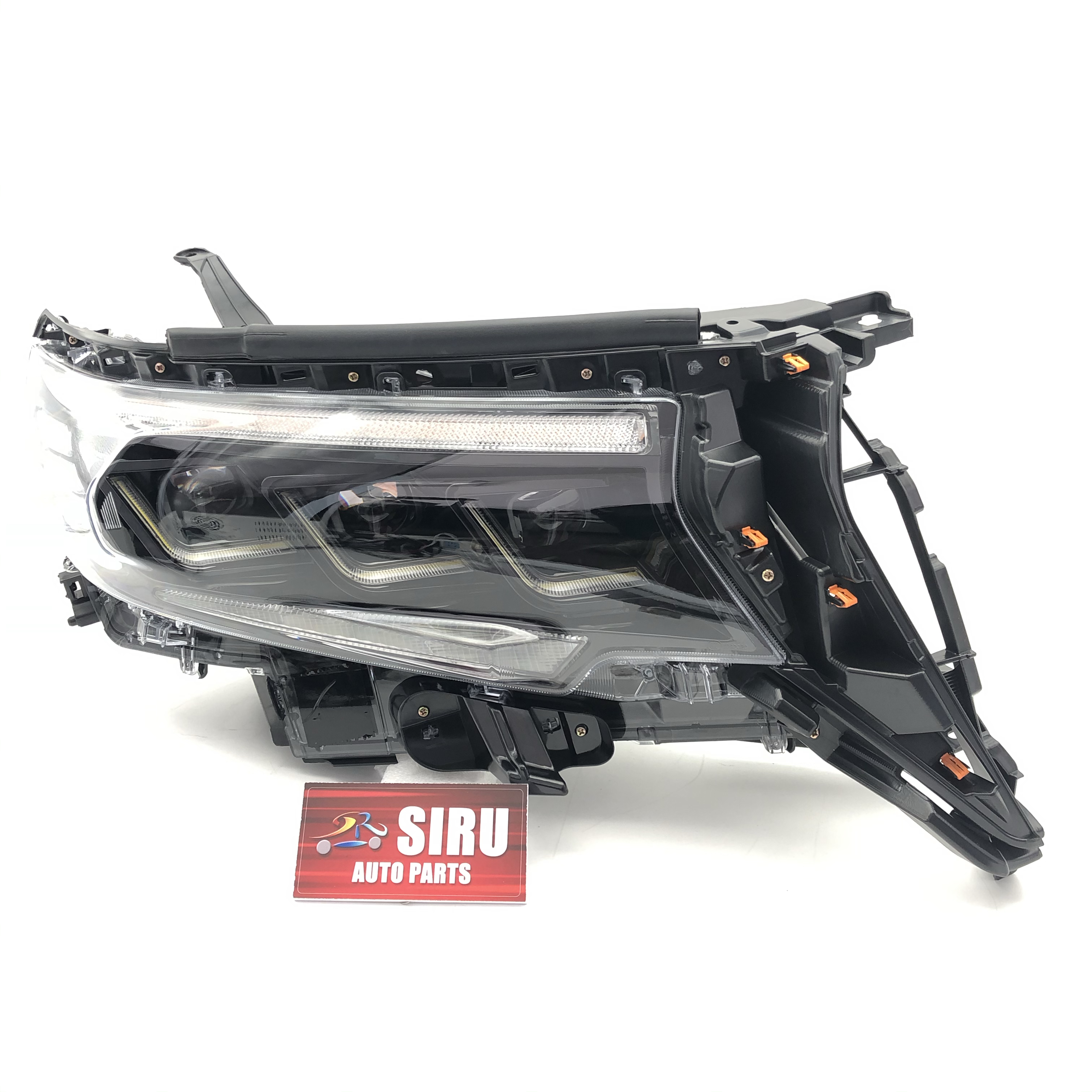 Three Lens LED Headlights for Toyota Prado 2018