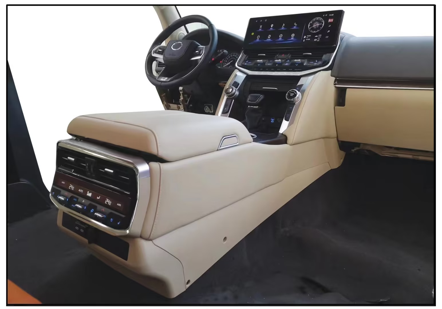 Toyota Land Cruiser LC200 Interior Accessories Upgrade to LC300 