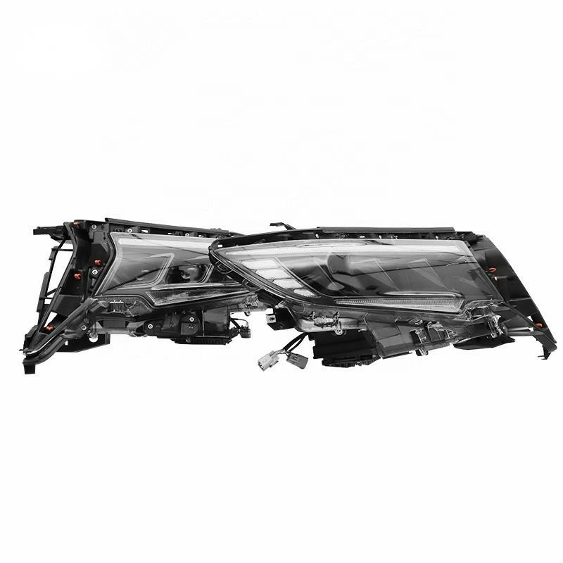 Three Lens LED Headlights for Toyota Prado 2018