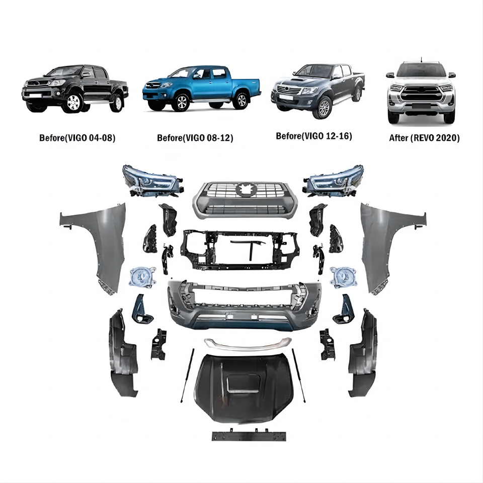 Hilux Vigo Upgrade to Revo 2020 Body Kits