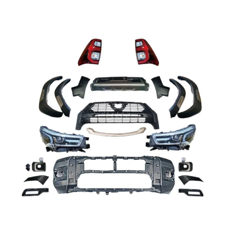 Hilux 2016-2019 Upgrade to Rocco 2020 High Configuration Body Kit 