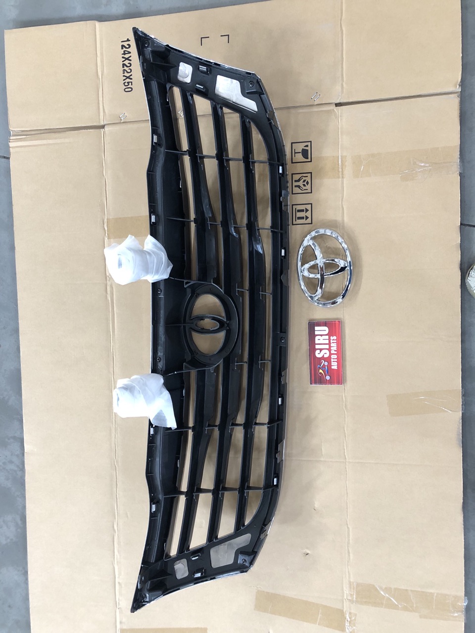 Toyota Hilux Vigo 2012 OEM Half Chromed Grille 