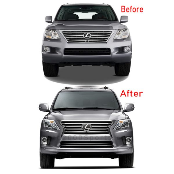 LX570 2008 converted to 2012 Model Body Kit