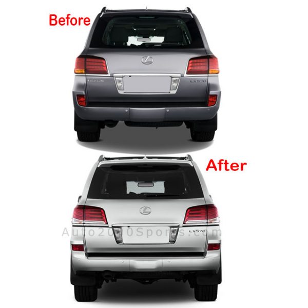 LX570 2008 converted to 2012 Model Body Kit
