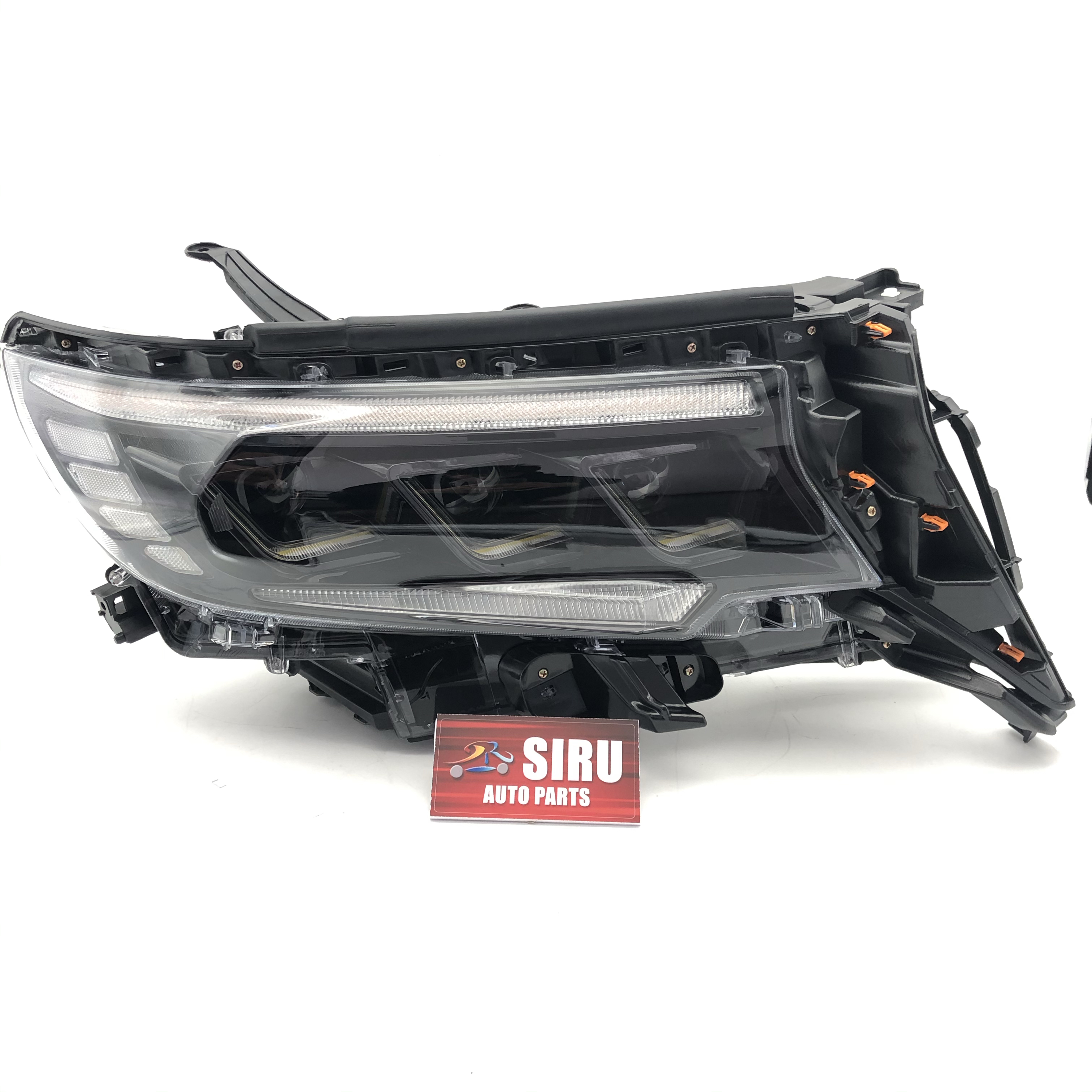 Three Lens LED Headlights for Toyota Prado 2018